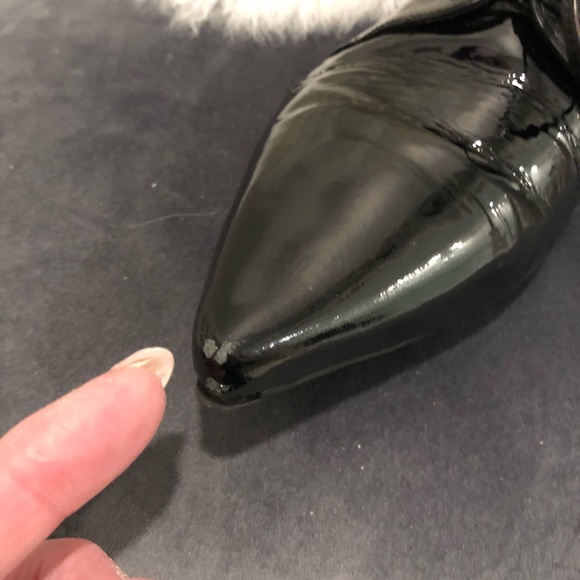 Vintage patent leather point toe loafers - Picture 6 of 9